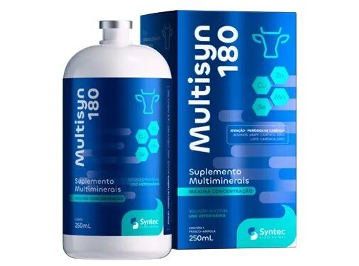 Syntec amplia portfólio de grandes animais com suplemento multimineral injetável com Carência Zero para bovinos