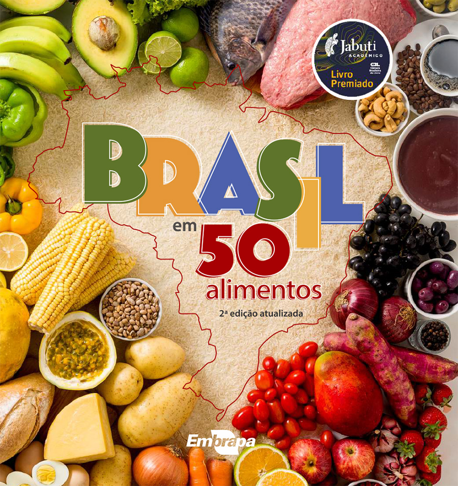 Embrapa lança nova edição de “Brasil em 50 Alimentos” na Bienal do Livro de São Paulo