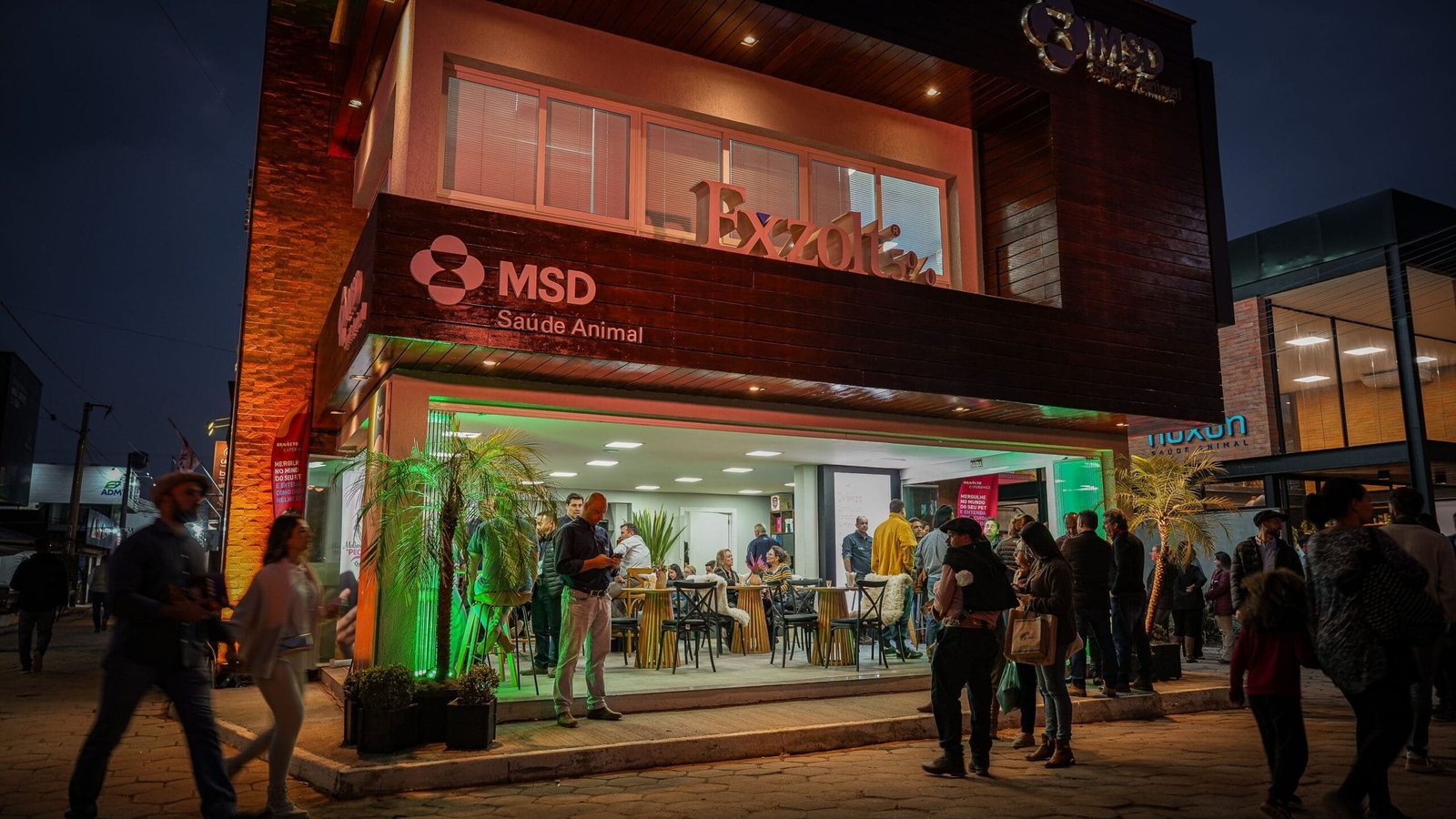 Casa da MSD Saúde Animal na Expointer