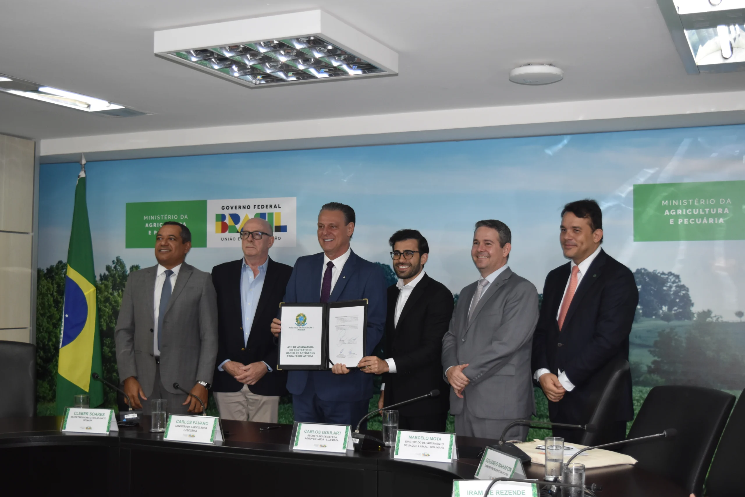 banco nacional de vacinas contra febre aftosa